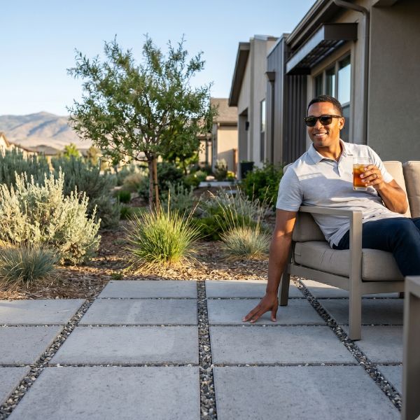 pavers for natural cooling